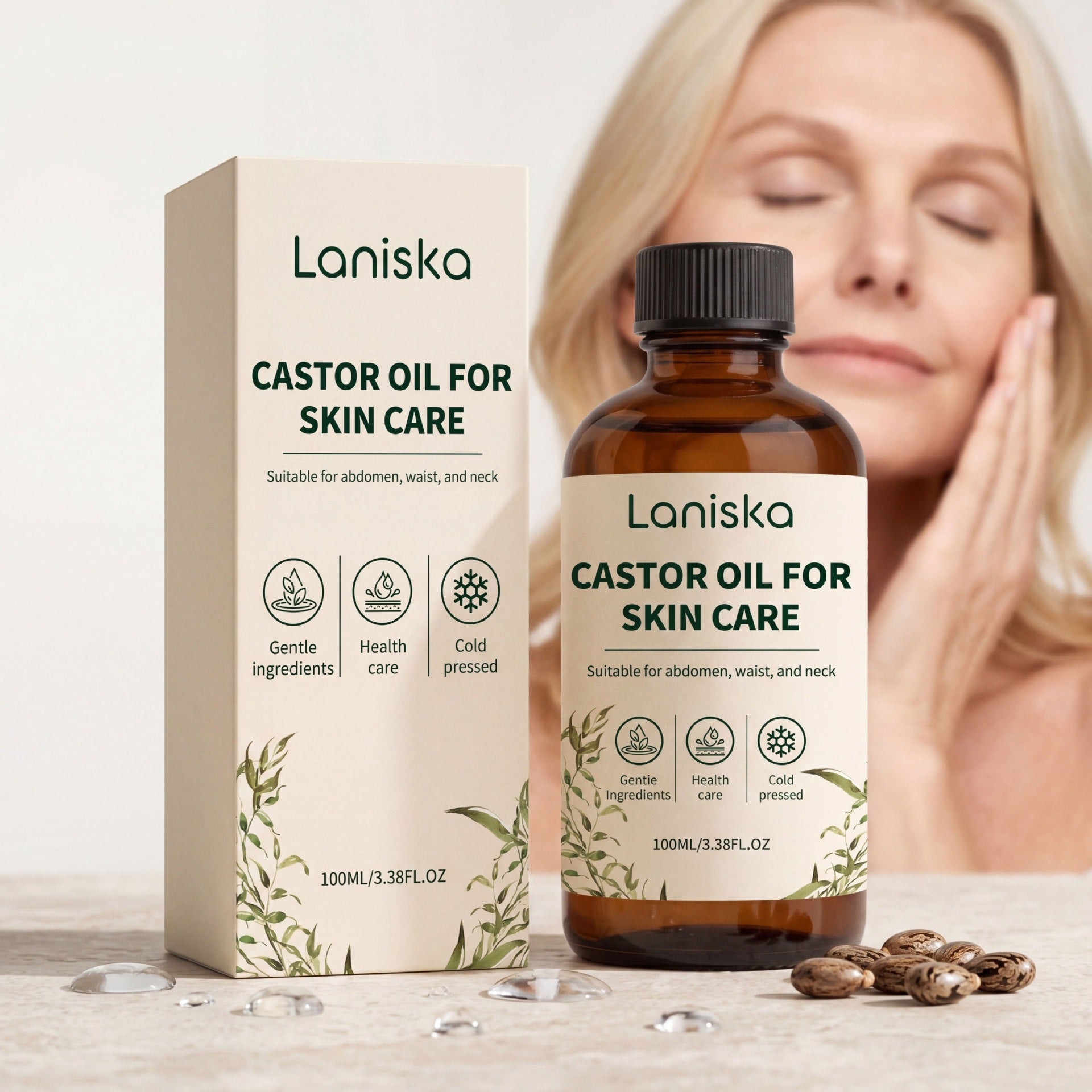 Skin Care Castor Oil for Moisture Lock and Hydration