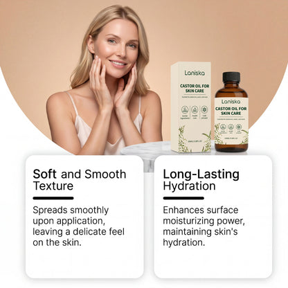 Skin Care Castor Oil for Moisture Lock and Hydration