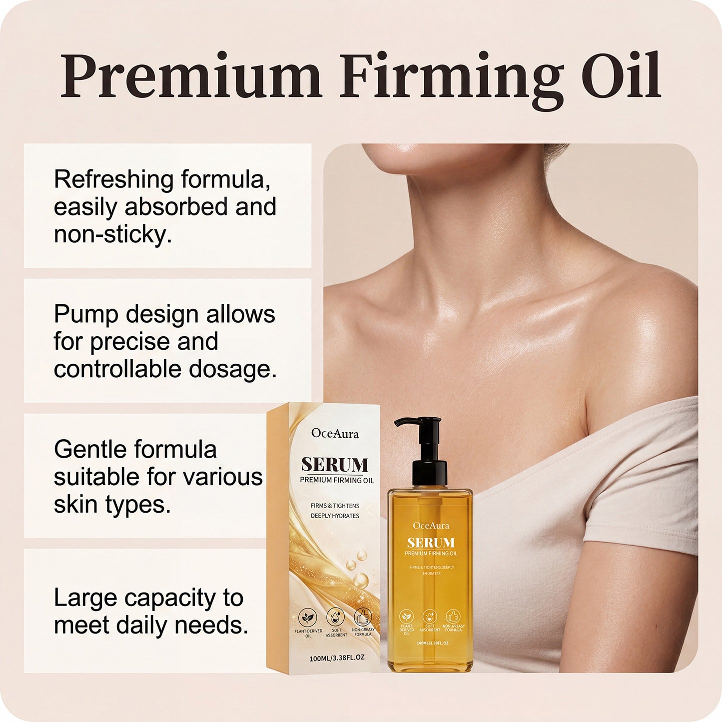 Skin Care Oil Softens Skin