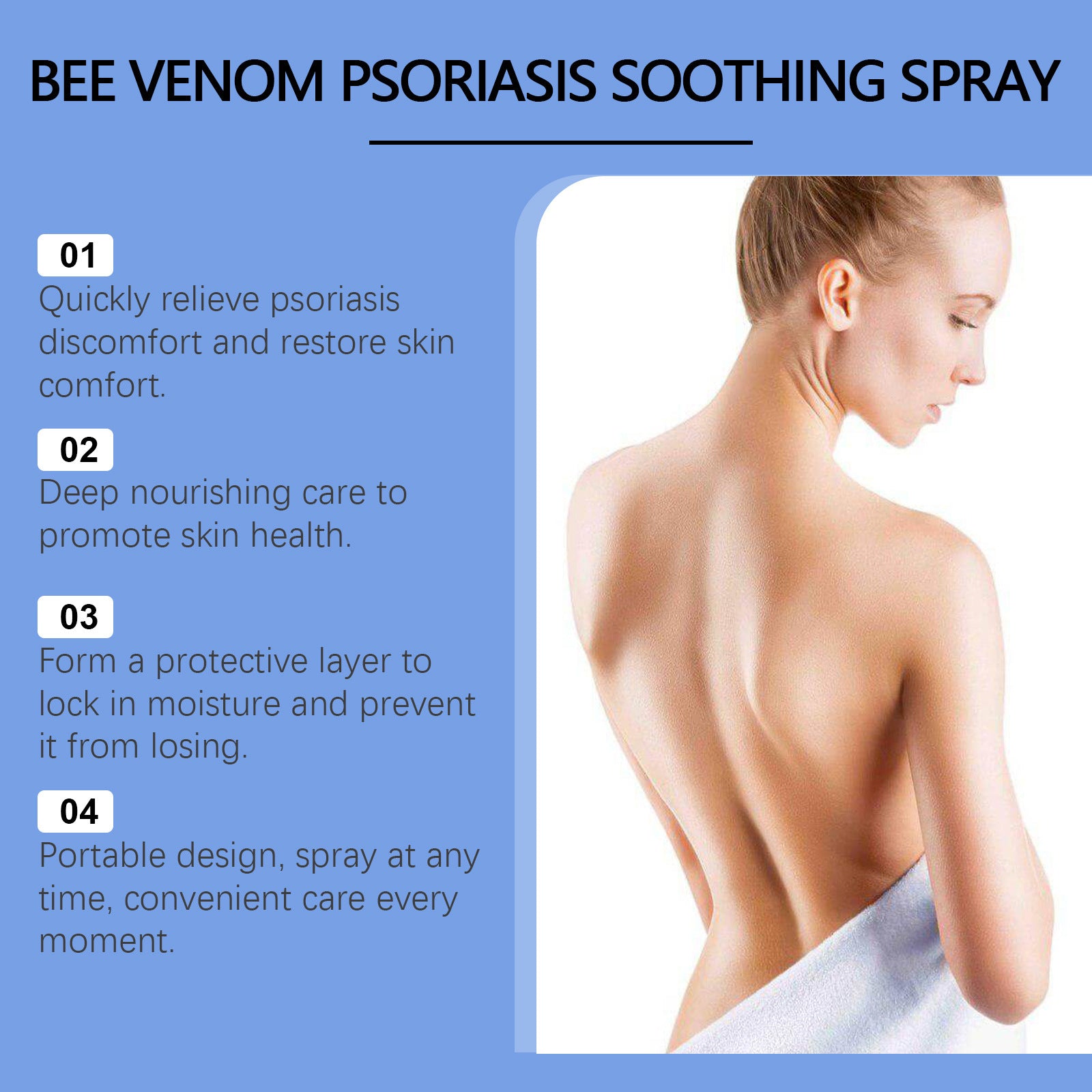 Skin care spray