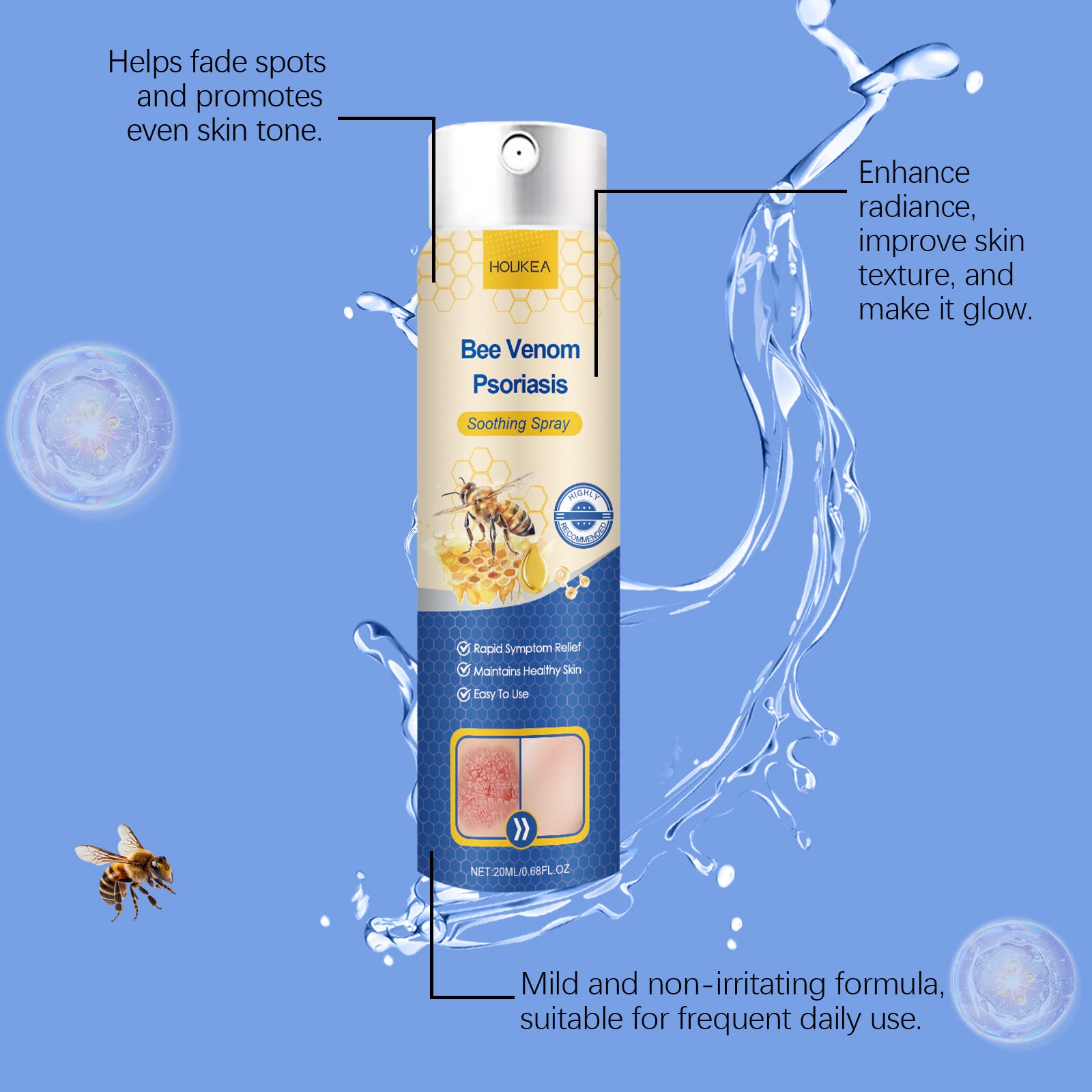 Skin care spray