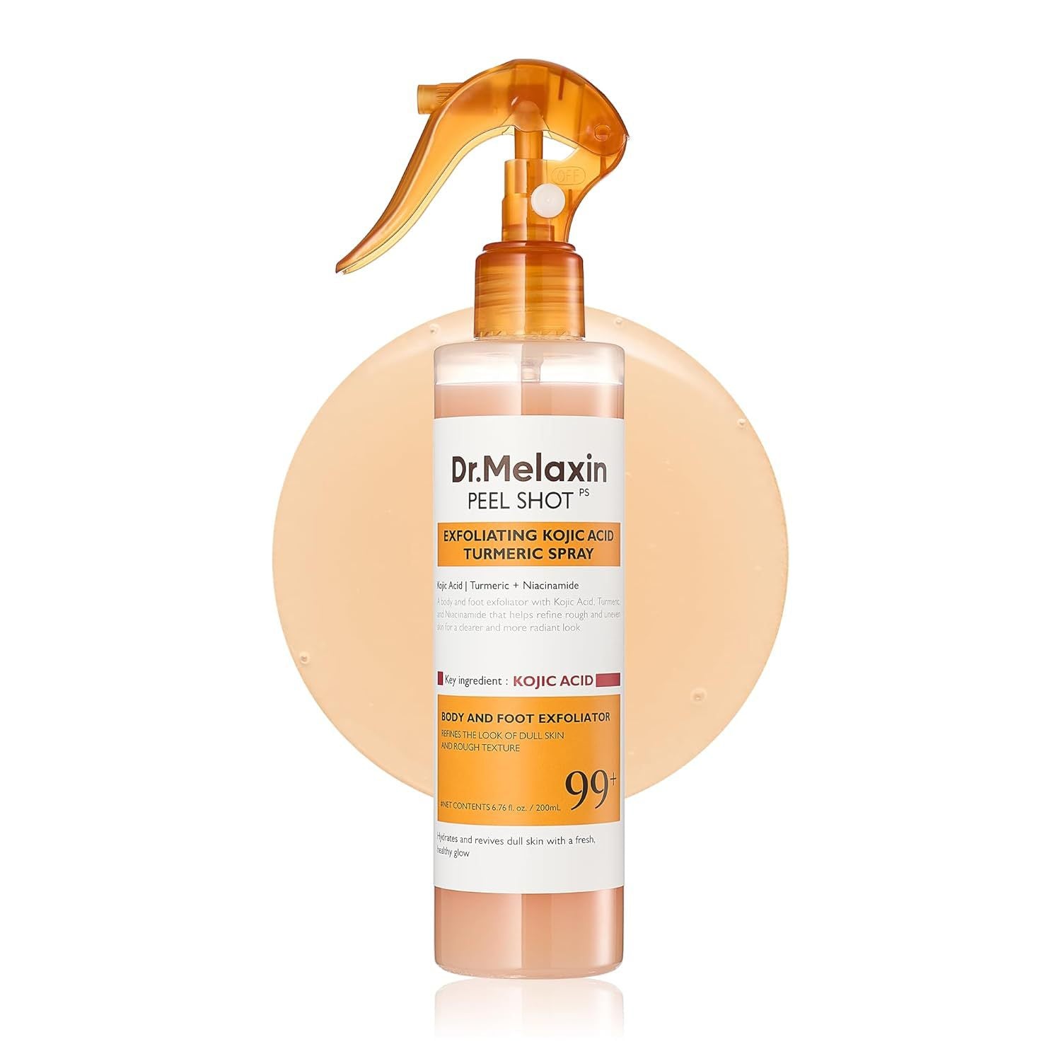 skin exfoliating spray