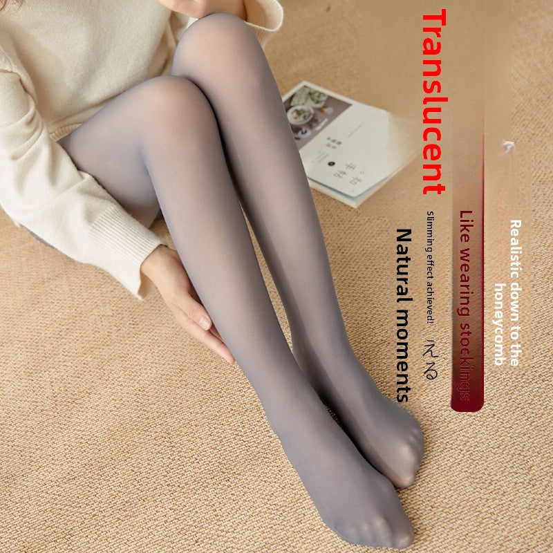 Skin-sealing integrated pantyhose