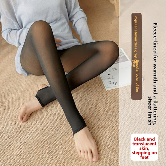 Skin-sealing integrated pantyhose