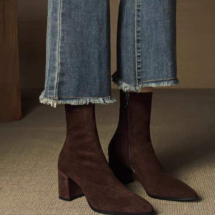 Skinny Boots Women's High Heel Boots