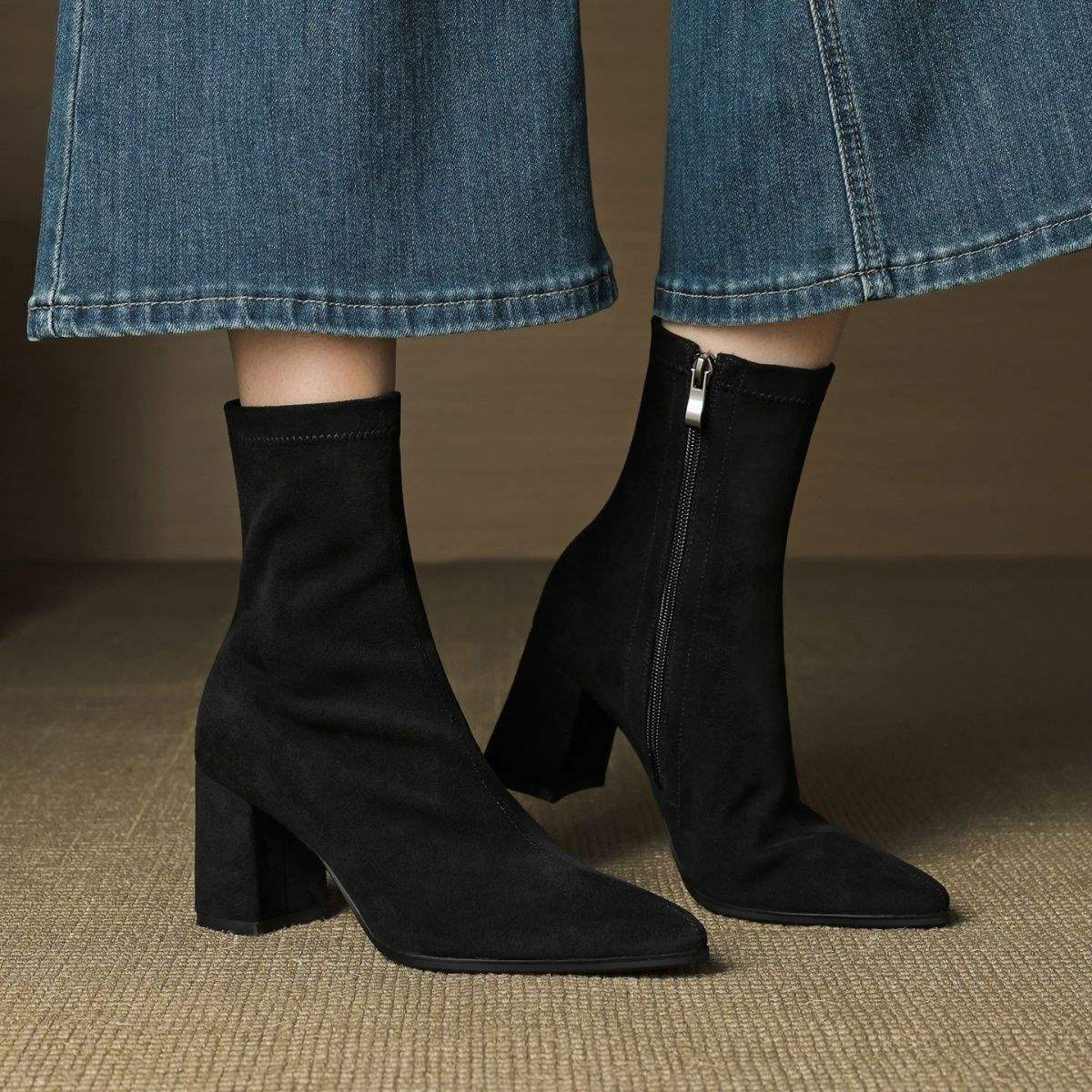 Skinny Boots Women's High Heel Boots