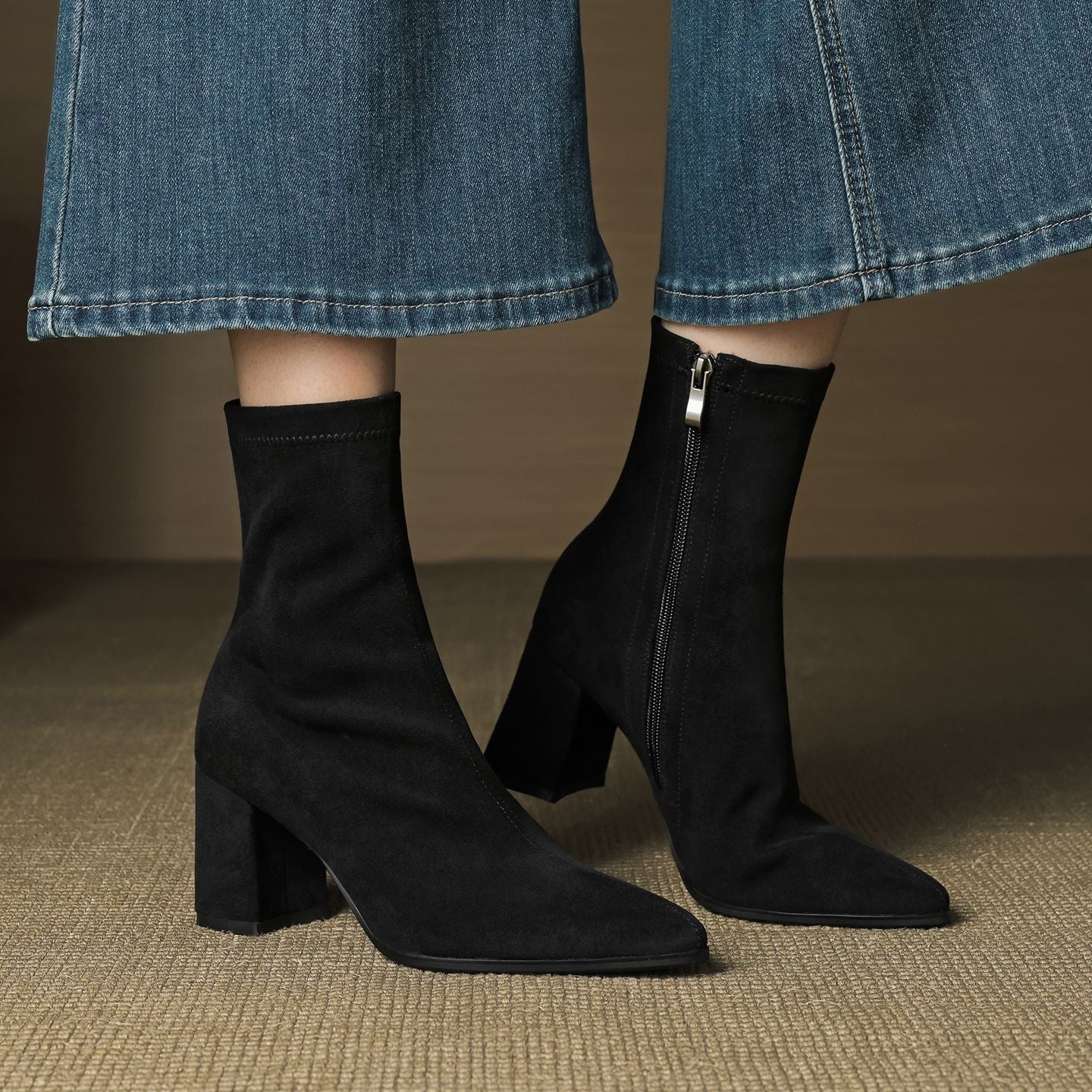 Skinny Boots Women's High Heel Boots