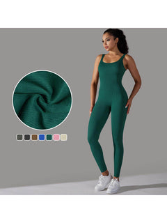 6643 Jumpsuit-Olive Green