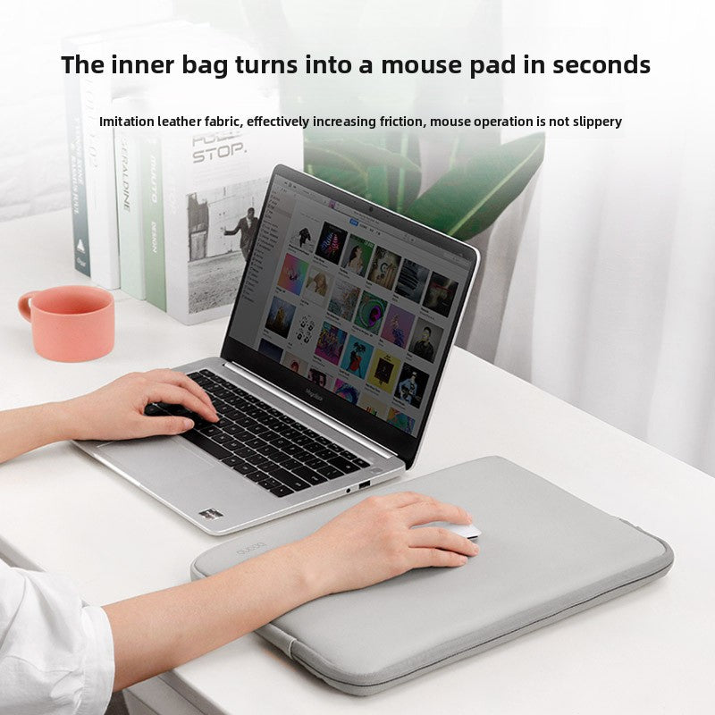 Skinny laptop bag