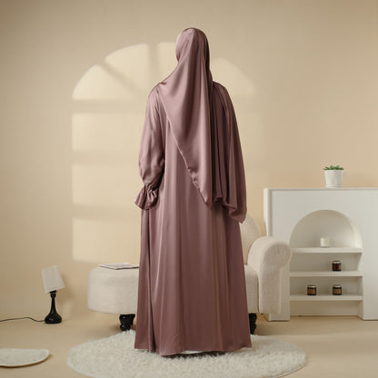Skirt cuff with diamond abaya women's robe