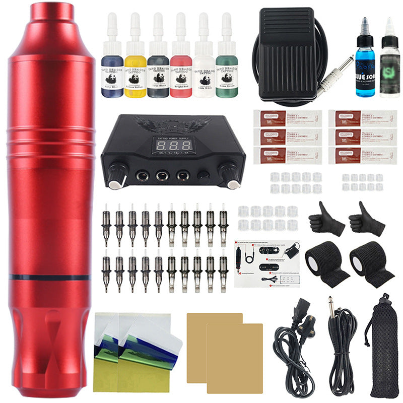 Skull 6 Number Motorized Tattoo Pen