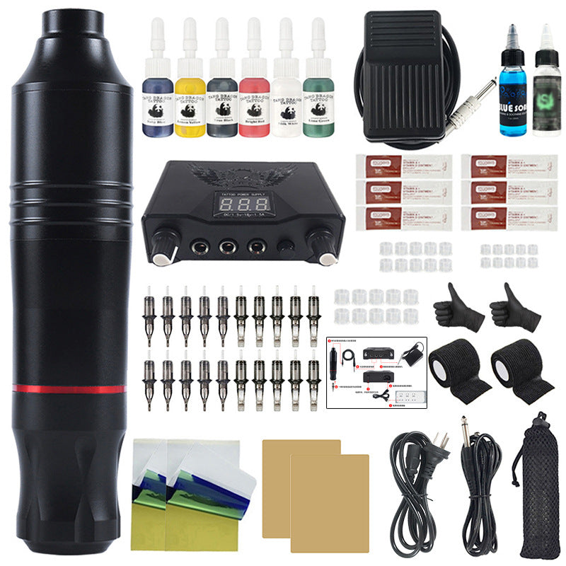 Skull 6 Number Motorized Tattoo Pen