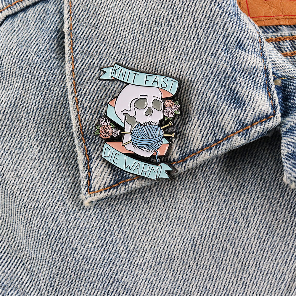 Skull Brooch
