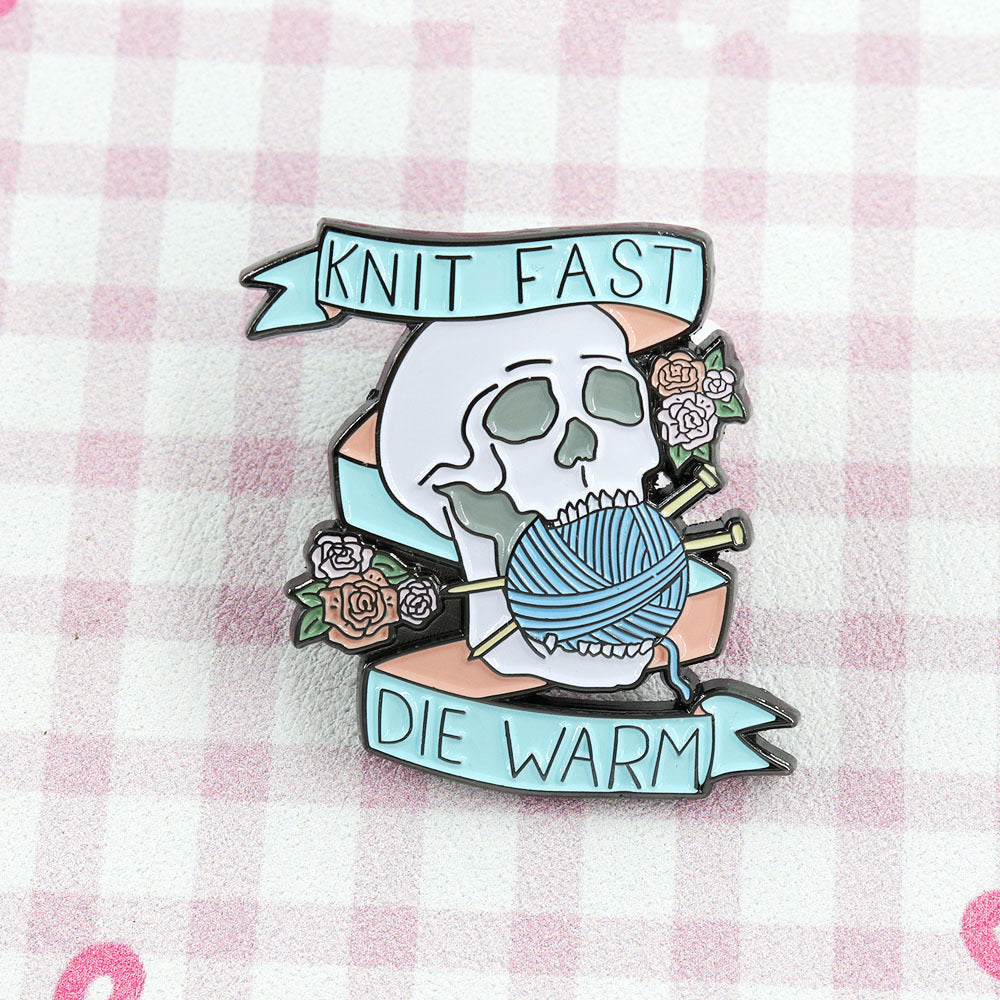 Skull Brooch