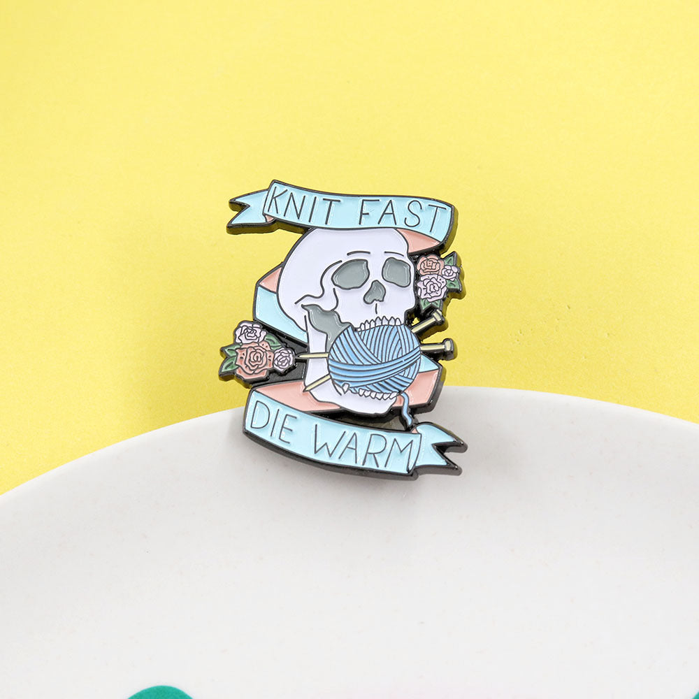 Skull Brooch