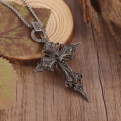Skull Cross Necklace