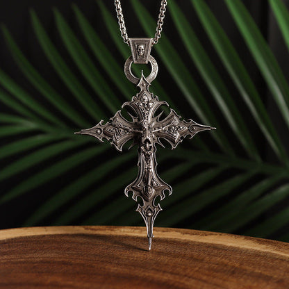 Skull Cross Necklace