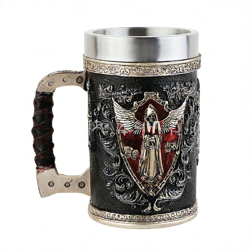 Skull Embossed Mug