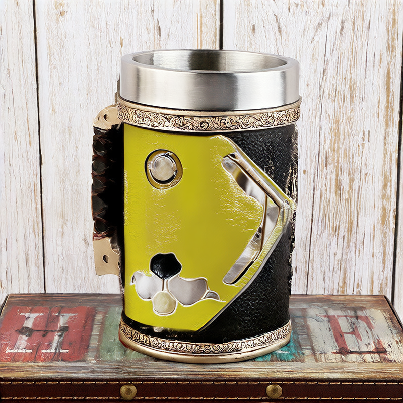 Skull Embossed Mug