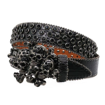 Skull Ghost Head Belt