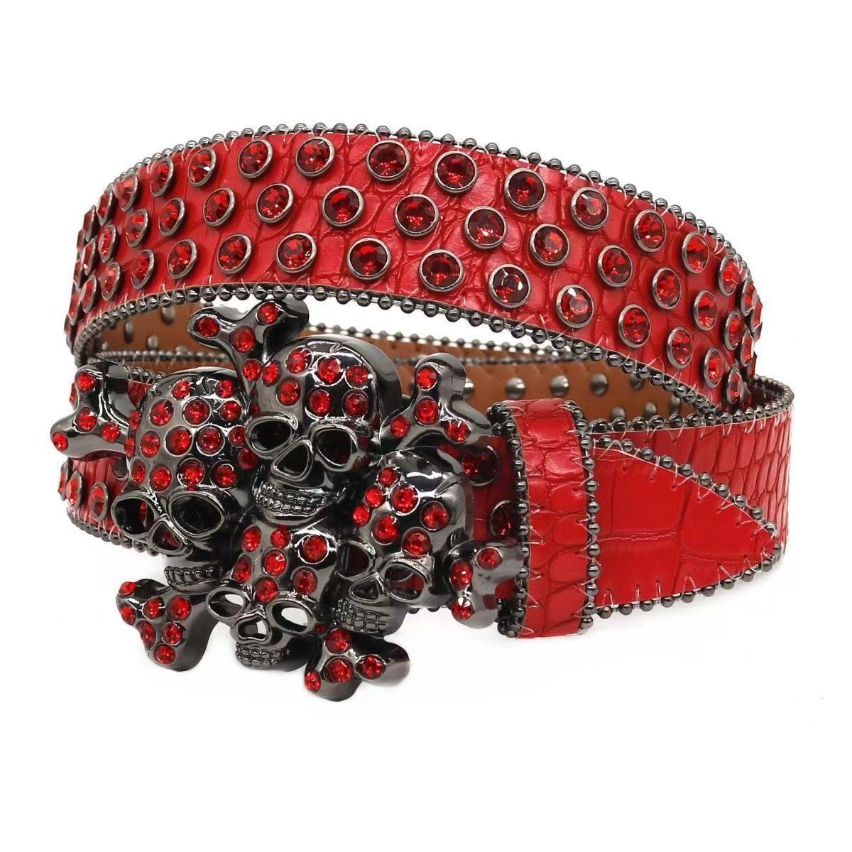 Skull Ghost Head Belt