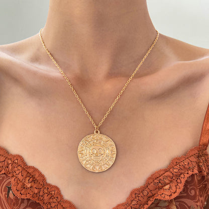 Skull Head Necklace Pendant