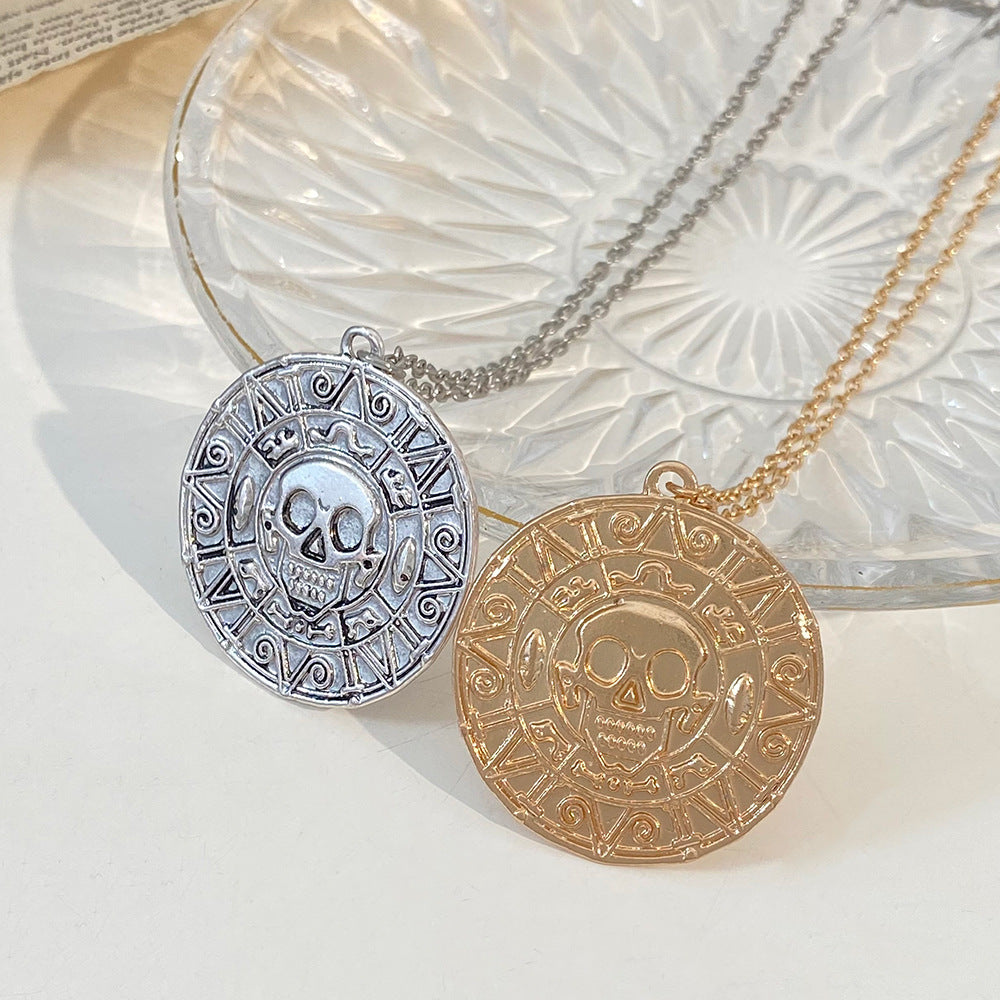 Skull Head Necklace Pendant