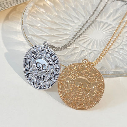 Skull Head Necklace Pendant
