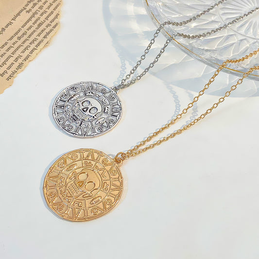 Skull Head Necklace Pendant