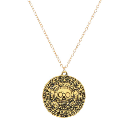 Skull Head Necklace Pendant