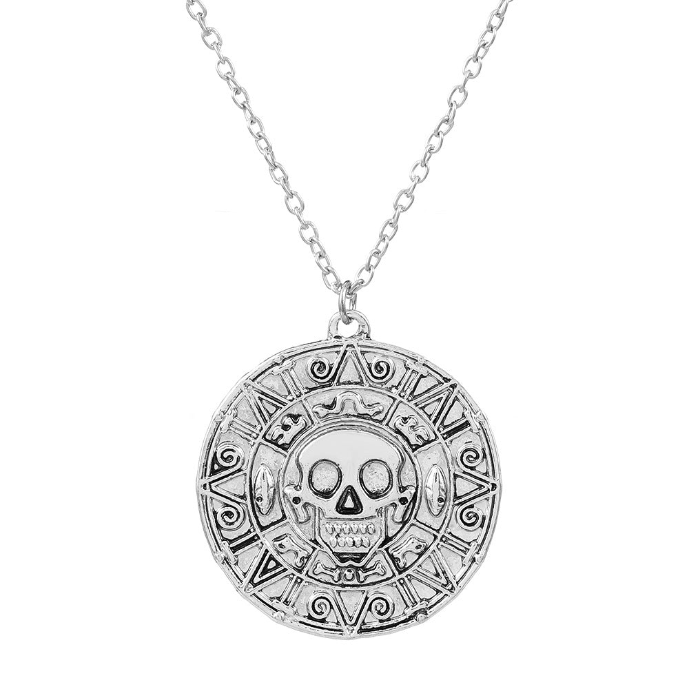 Skull Head Necklace Pendant