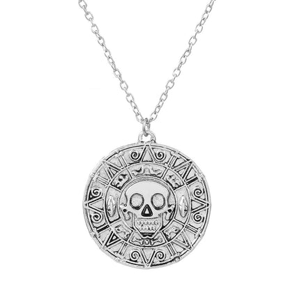 Skull Head Necklace Pendant