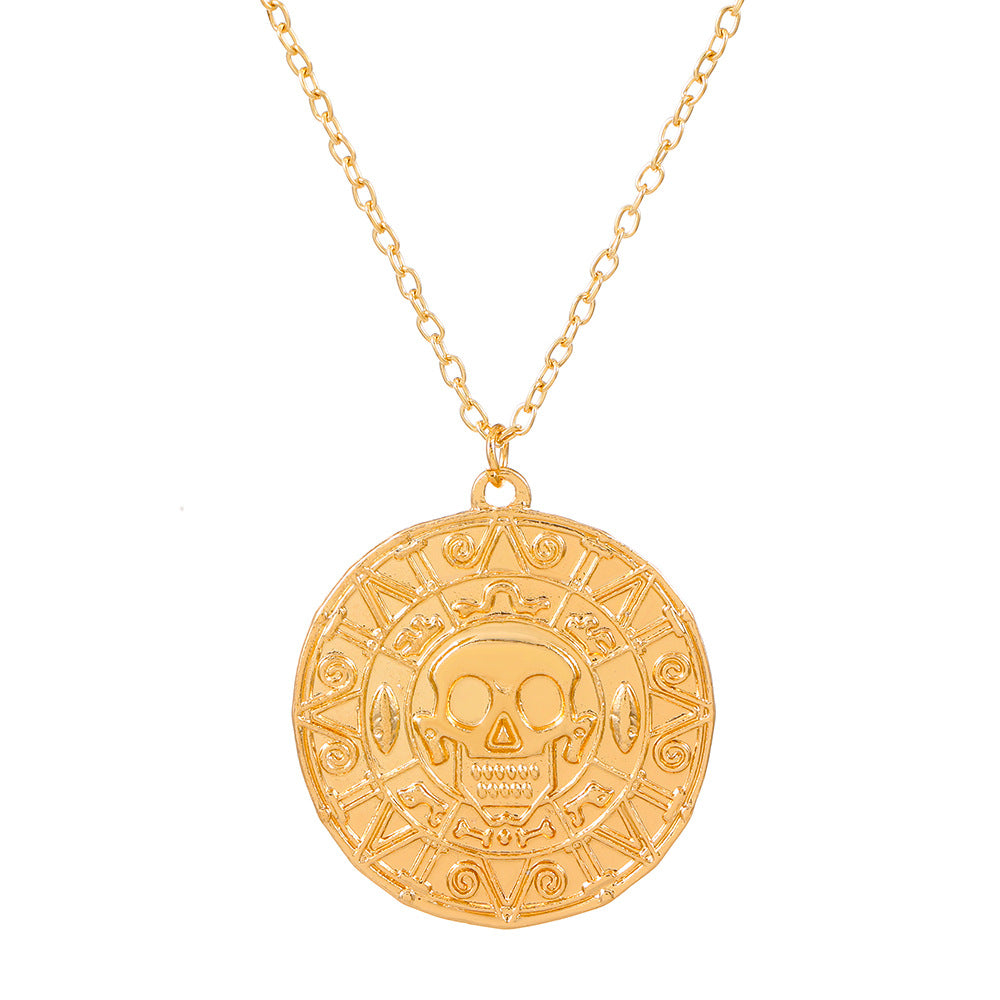 Skull Head Necklace Pendant
