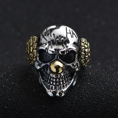 skull head opening ring