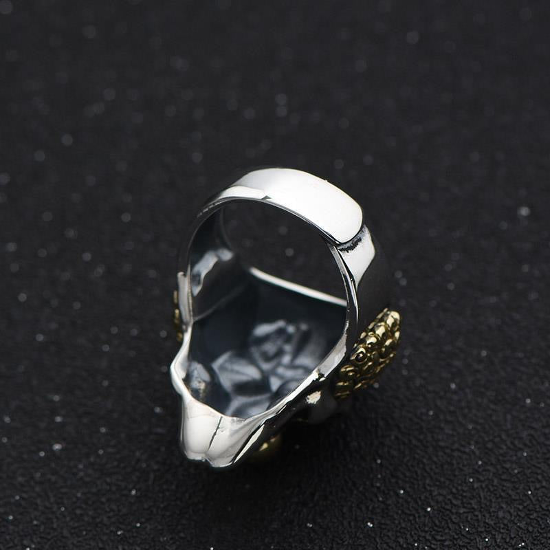 skull head opening ring
