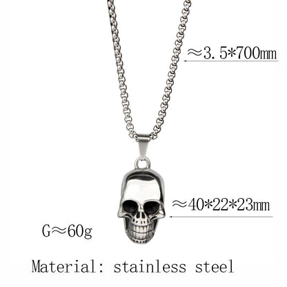 Skull Pendant Necklace