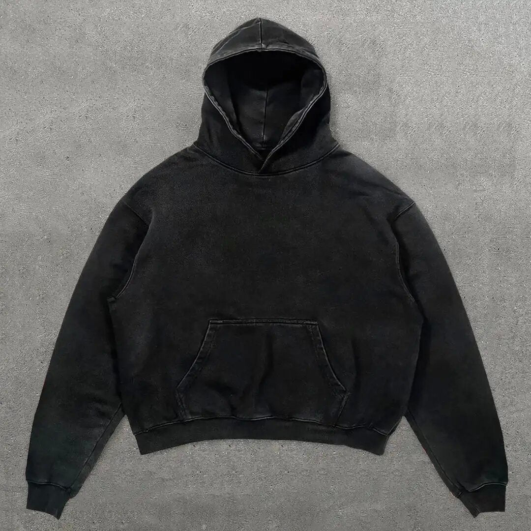 Skull Print Harajuku Hoodie
