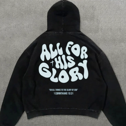 Skull Print Harajuku Hoodie