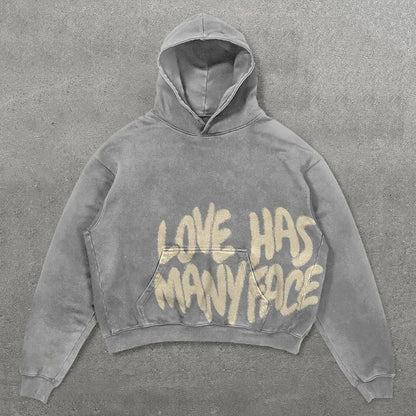 Skull Print Harajuku Hoodie