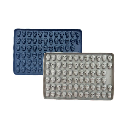 Skull-shaped candy mold