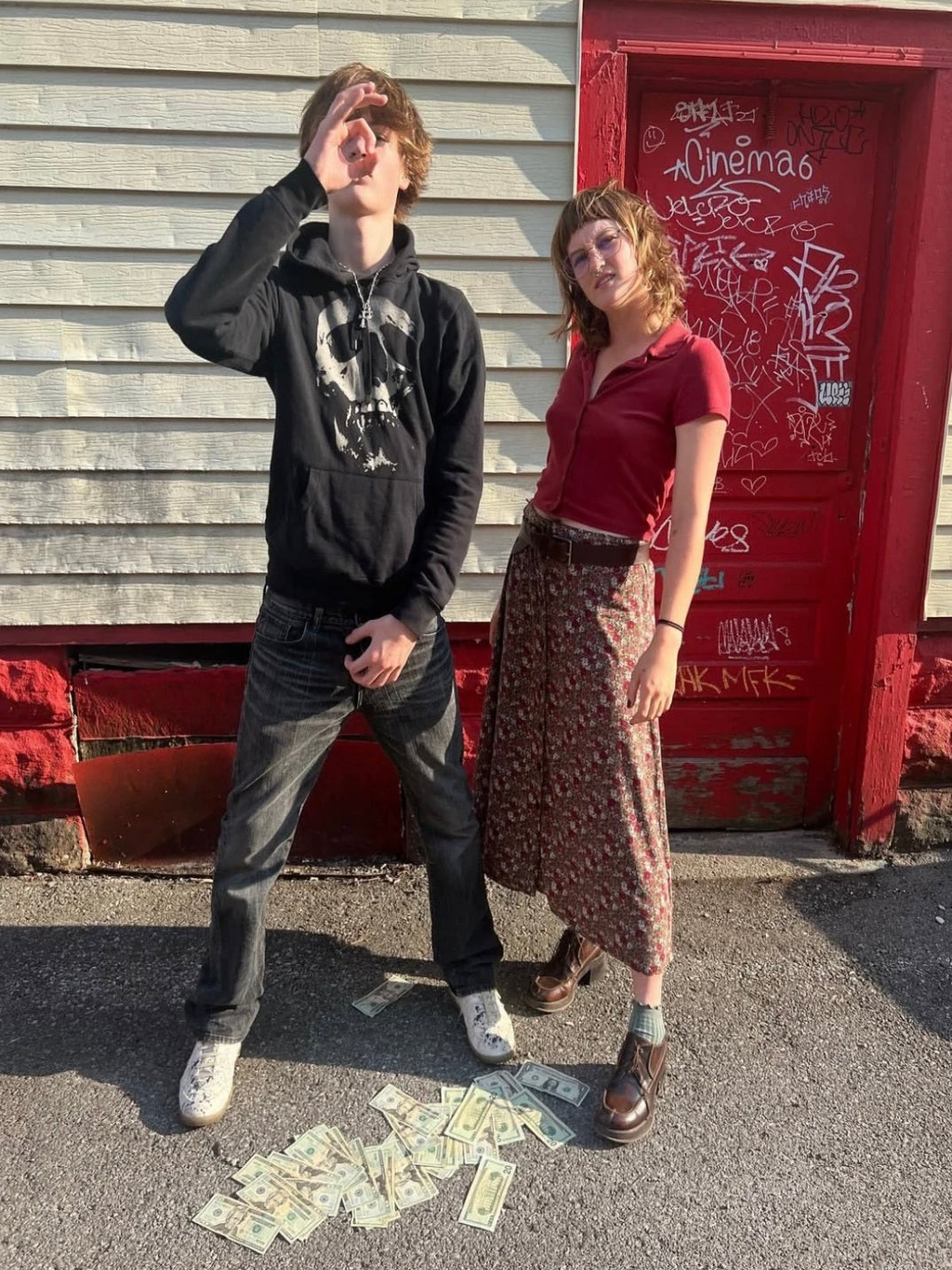 Skull Strawberry Sweatshirt