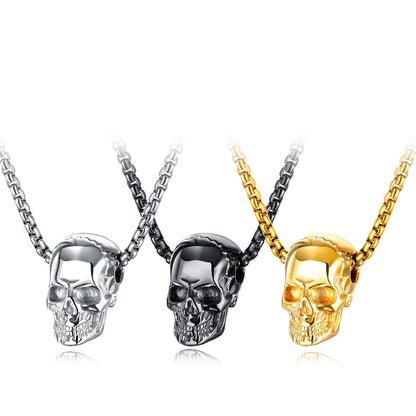 Skull Titanium Steel Necklace