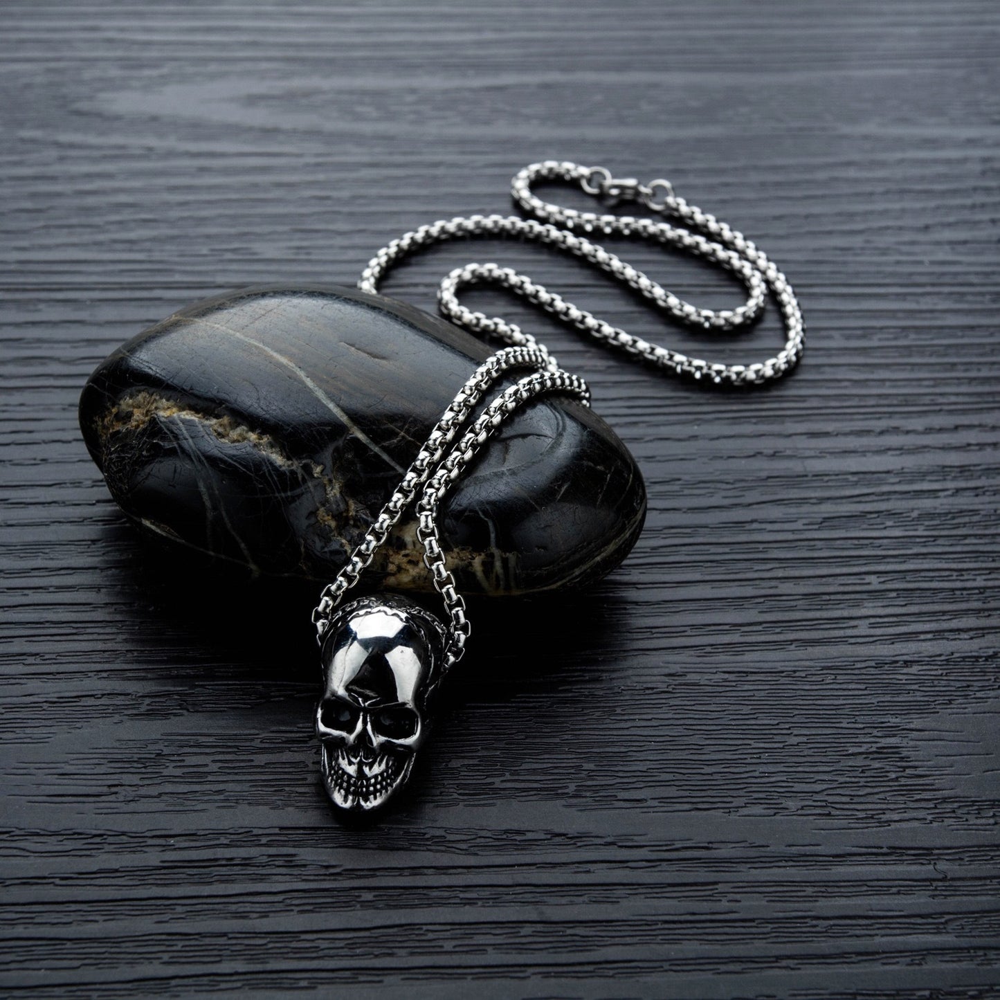 Skull Titanium Steel Necklace