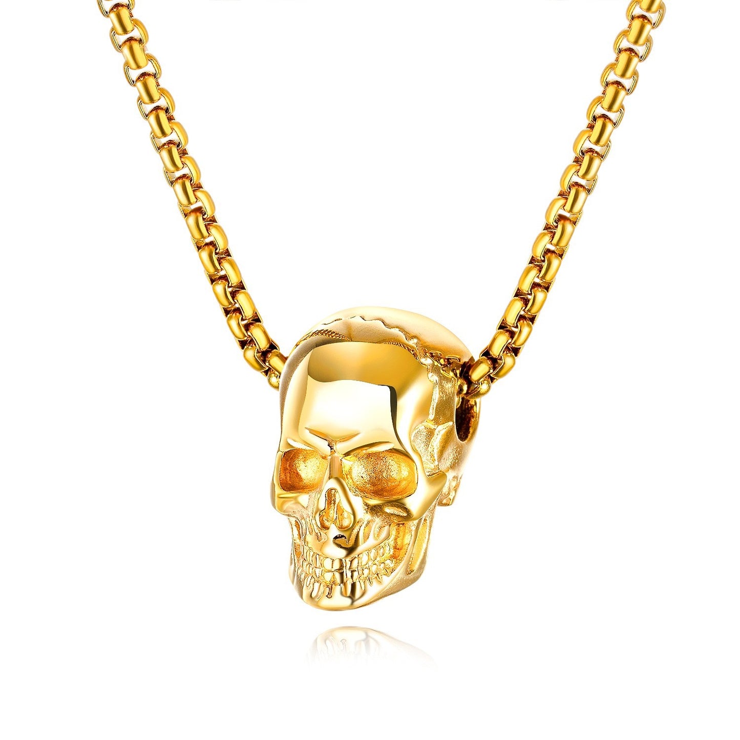 Skull Titanium Steel Necklace