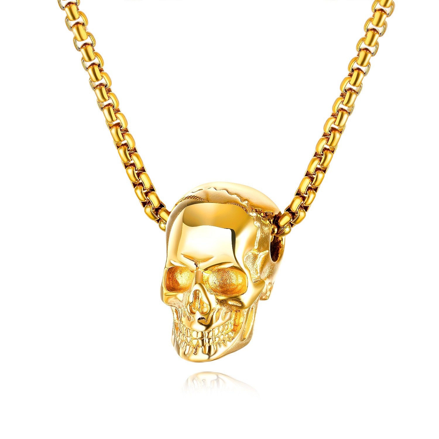 Skull Titanium Steel Necklace