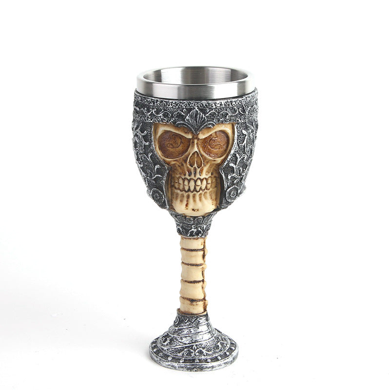 Skull Wine Glass