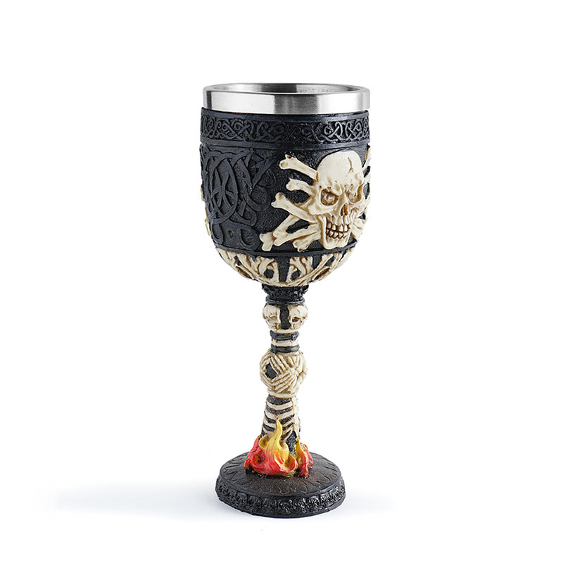 Skull Wine Glass