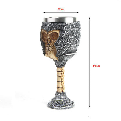 Skull Wine Glass