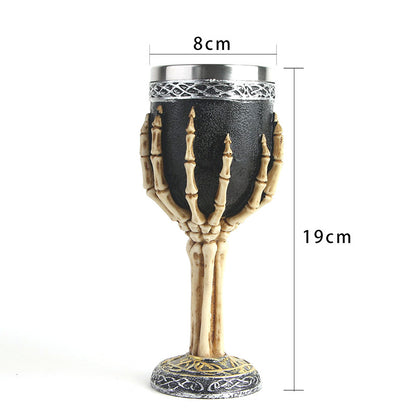 Skull Wine Glass