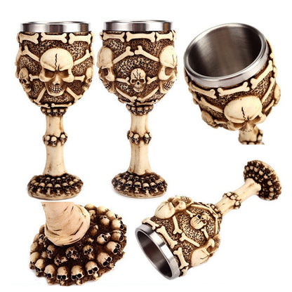 Skull Wine Glass